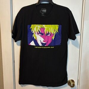 JoJo’s Bizarre Adventure The Animation TShirt Large Black Official